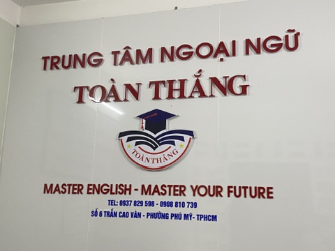 Biển tên văn phòng trung tâm Toàn Thắng